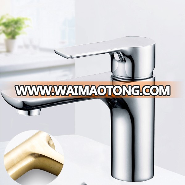 china suppliers hot sell fashion design chromed brass wash basin single hole faucet/Mixer/Tap