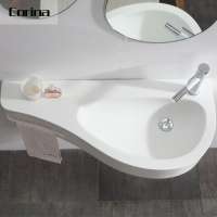 China sanitary ware bathroom hand wash basin acrylic counter design wash basin